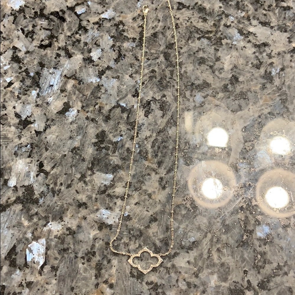 Stella and dot pave arabesque pendant